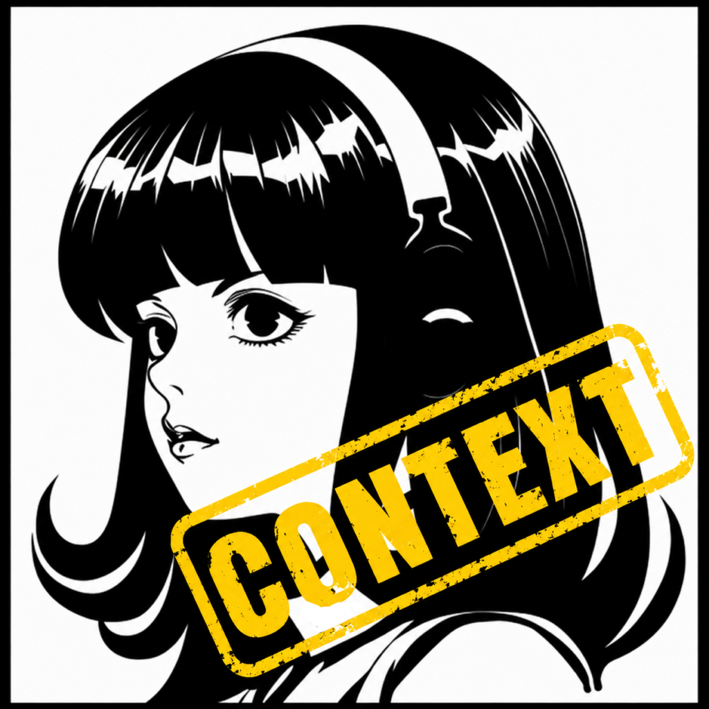 Hermes Agent logo with a stamp saying "Context".